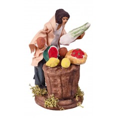 Greengrocer 12 cm for Nativity scene Mondo Presepi 2