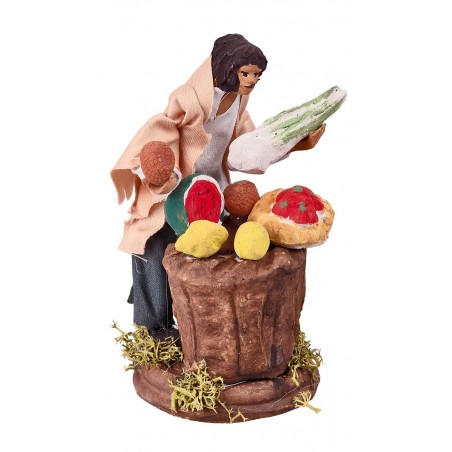 Greengrocer 12 cm for Nativity scene Mondo Presepi