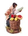 Greengrocer 12 cm for Nativity scene Mondo Presepi