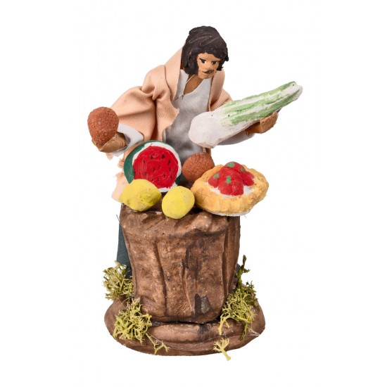 Greengrocer 12 cm for Nativity scene Mondo Presepi