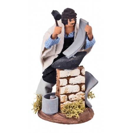 Blacksmith 12 cm for nativity scene Mondo Presepi