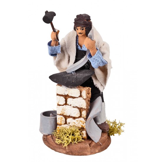 Blacksmith 12 cm for nativity scene Mondo Presepi