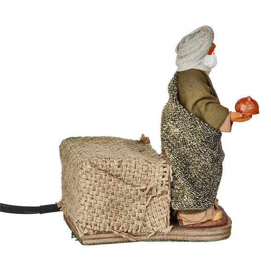 Set tre Re magi in movimento 12 cm