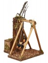 Child on moving swing 12 cm for nativity scene Mondo Presepi