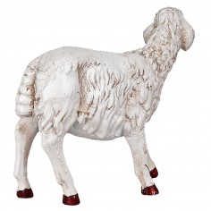 Sheep with raised head for 53 cm Euromarchi outdoor statues 2