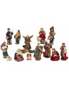 Nativity 15 subjects 12 cm series in resin