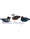 Conjunto de 3 patos cm 2,5