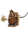 Farmer at work in motion 10 cm for nativity scene Mondo Presepi