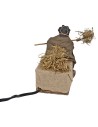 Contadino al lavoro in movimento 10 cm per presepe Mondo Presepi