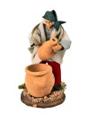 Man with amphoras 12 cm for nativity scene Mondo Presepi