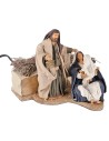 Natividad que juega con niño en movimiento serie 15 cm