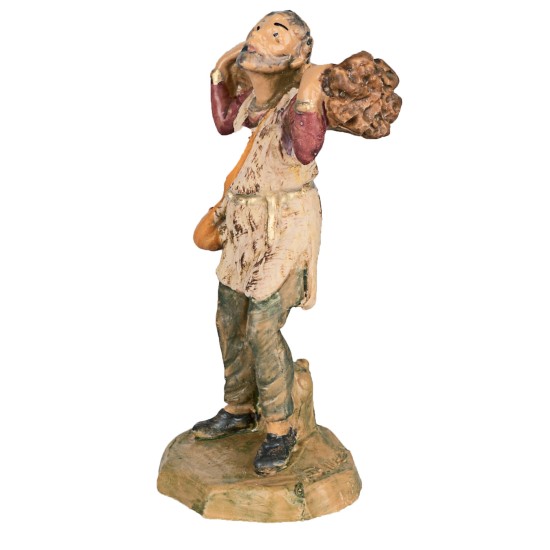 Lumberjack with fagot 6.5 cm Fontanini