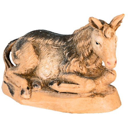 Sitting donkey series 6,5 Fontanini Mondo Presepi