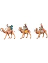 Conjunto de 3 Reyes Magos en camello serie 6,5 cm Fontanini