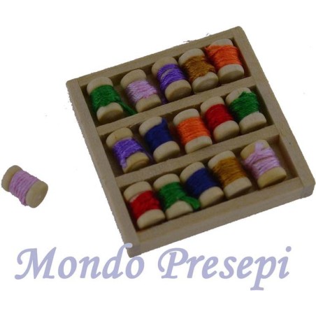 Portagomitoli con 16 rocche Mondo Presepi