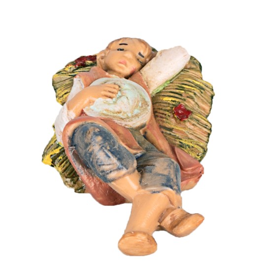 Dormiente 6,5 cm Fontanini per presepe Mondo Presepi