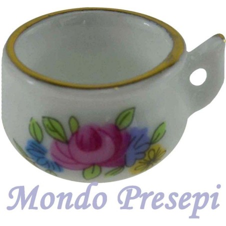 Ciotola in porcellana Ø 2 cm Mondo Presepi