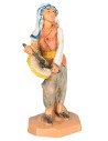 Young man playing the drum 6.5 cm Fontanini