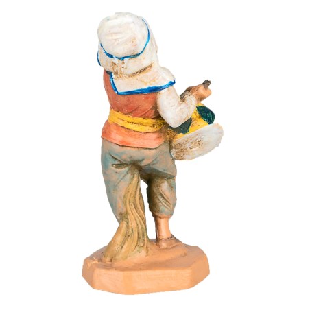 Young man playing the drum 6.5 cm Fontanini