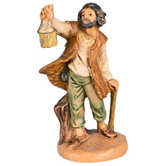 Man with lantern 6.5 cm Fontanini Mondo Presepi