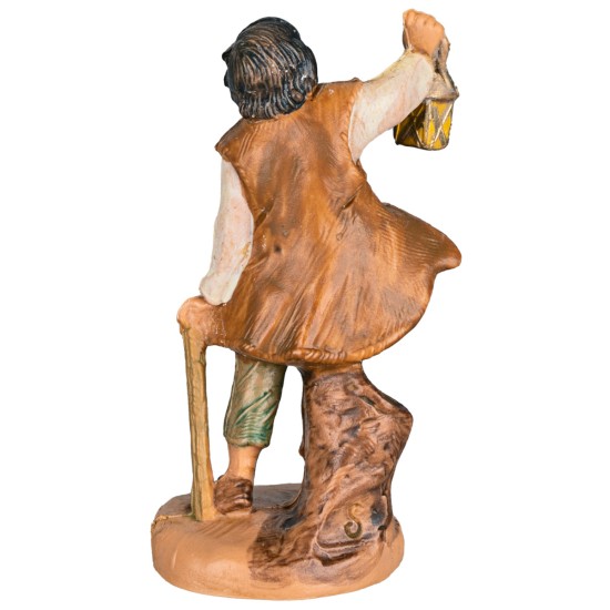 Hombre con linterna 6,5 cm Fontanini Mundo Pesebres