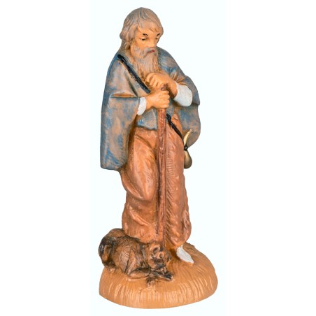 Vecchio con bastone 6,5 cm Fontanini per presepe Mondo Presepi