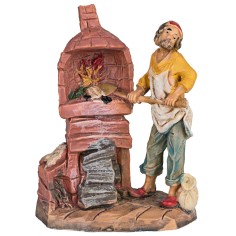 Baker 6.5 cm Fontanini Mondo Presepi