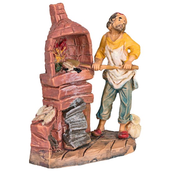 Baker 6.5 cm Fontanini Mondo Presepi