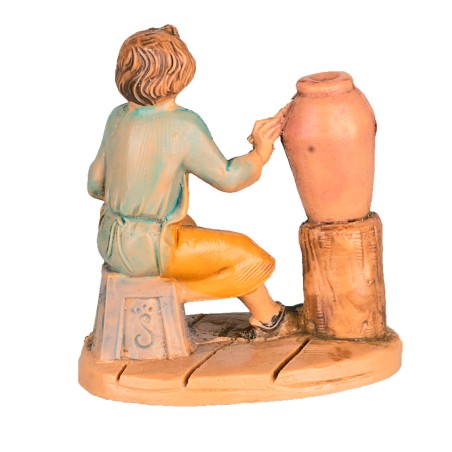 Ceramista serie 6,5 cm Fontanini Mondo Presepi