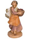 Mujer con cesta 6,5 cm Fontanini