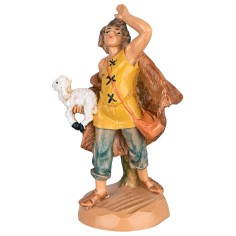 Pastor with pecora 6.5 cm Fontanini