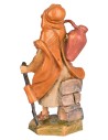 Woman with anfora on shoulders and stick 6.5 cm Fontanini