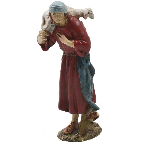 Good oriental shepherd in painted resin 10 cm Landi economic