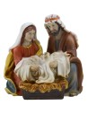 Nativity in resin real height 13 cm-series 20 cm
