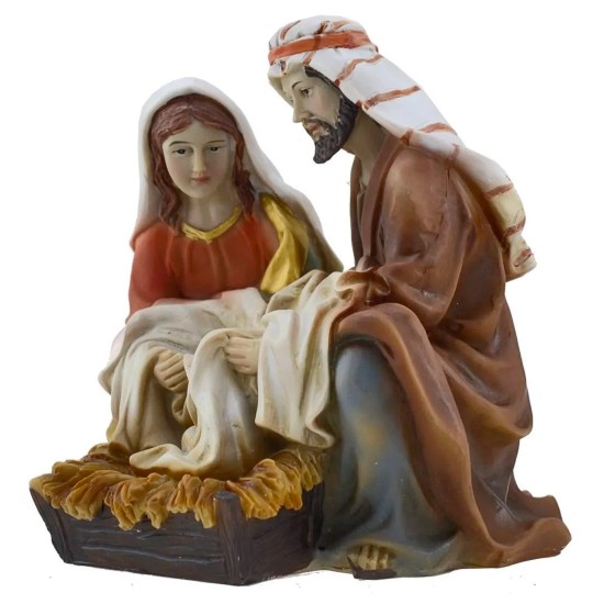 Natividad en resina altura real 13 cm - serie 20 cm