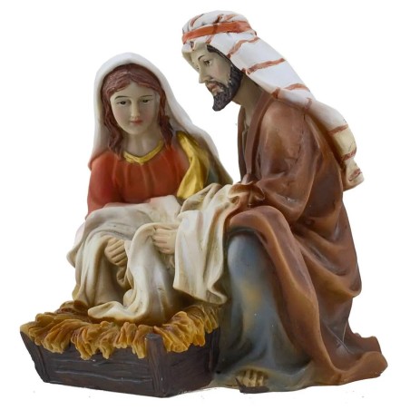 Natività in resina altezza reale 13 cm - serie 20 cm per