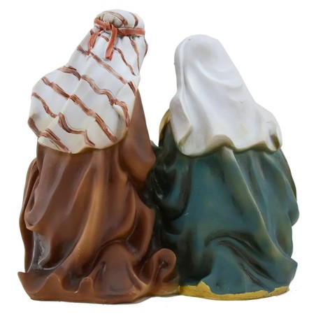 Nativity in resin real height 13 cm-series 20 cm