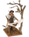 Uomo che raccoglie le olive in movimento serie 15 cm