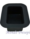 Vaschetta per presepe cm 7x11x5 h