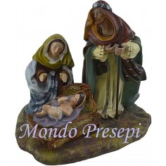 Natividad en resina Cm 12x9,5x12 h.