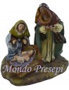 Natività in resina Cm 12x9,5x12 h.