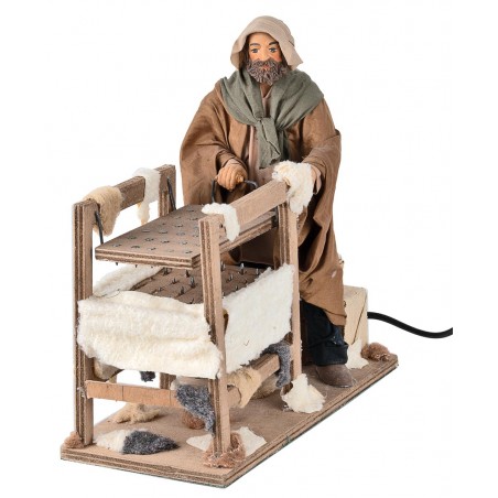 Cardalana in movimento 24 cm per presepe Mondo Presepi