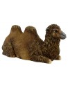 Resin sitting camel with straight head 30 cm Pigini series