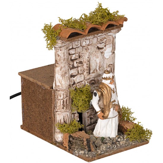 Erode in movimento 8 cm per presepe Mondo Presepi