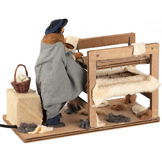 Cardalana in movimento 14 cm per presepe Mondo Presepi