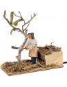 Moving tree with base 10 cm for nativity scene Mondo Presepi