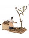 Moving tree with base 10 cm for nativity scene Mondo Presepi