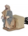 Set of moving Magi 10 cm for nativity scene Mondo Presepi