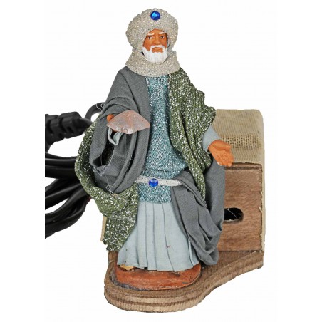 Set of moving Magi 10 cm for nativity scene Mondo Presepi