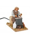 Moving chestnut seller 15 cm